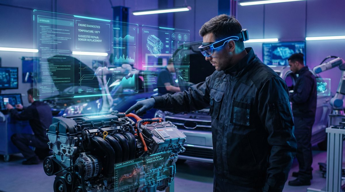 精东 AI修车视频技术